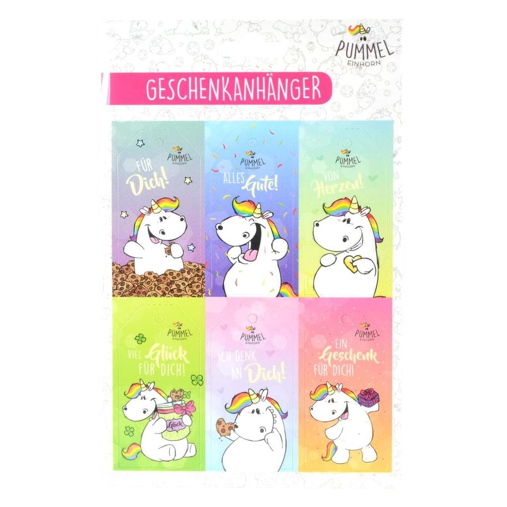 gift tag - xSet of 24pcs./6 designs