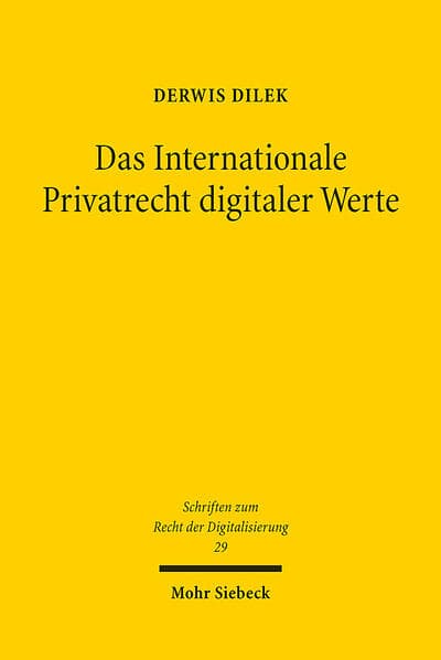 Das Internationale Privatrecht digitaler Werte