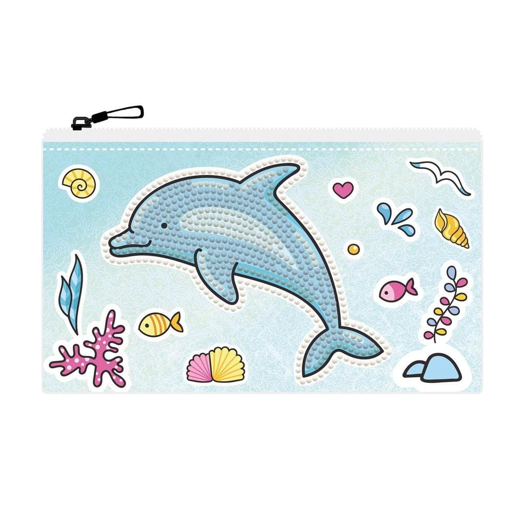 Dotzies - Diamond Painting Etui Delfin