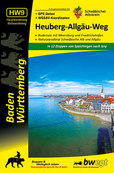 Heuberg-Allgäu-Weg HW9 - Bodensee, Naturparadiese Schwäbische Alb und Allgäu
