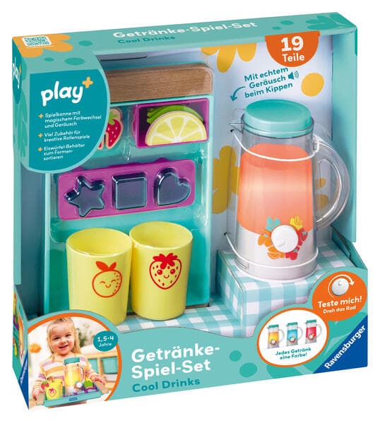 Play+ Getränke-Spiel-Set: Cool Drinks - ab 1,5 Jahre