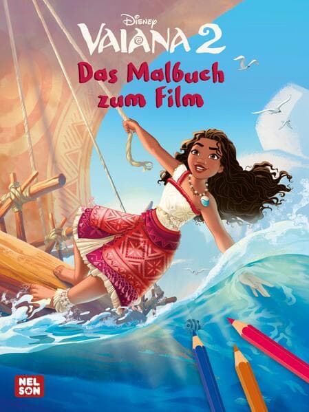 Disney Kreative Beschäftigung: Vaiana 2: Das Malbuch zum Film