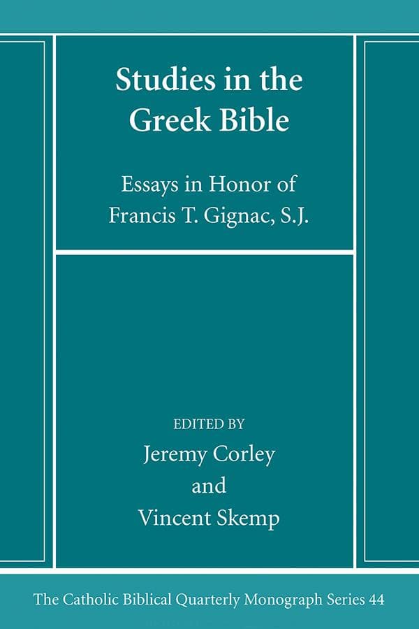 Studies in the Greek Bible
