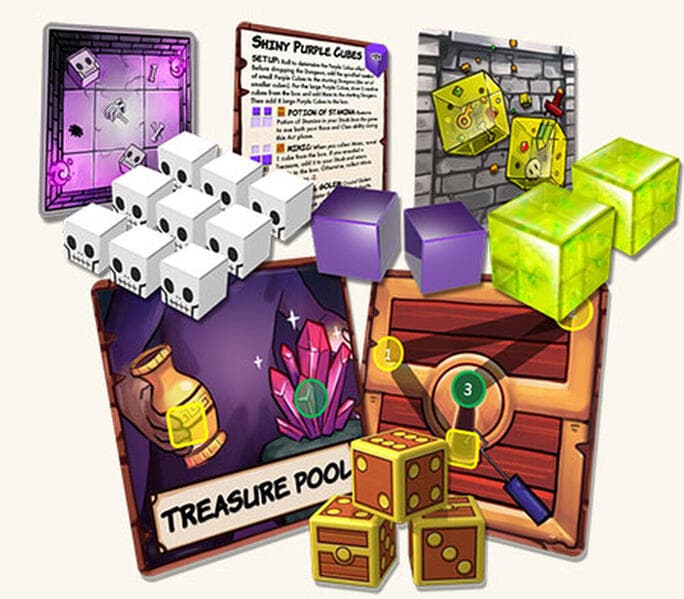 Mirakulus 1028502 - Dungeon Drop: 4 Mini-Erweiterungen