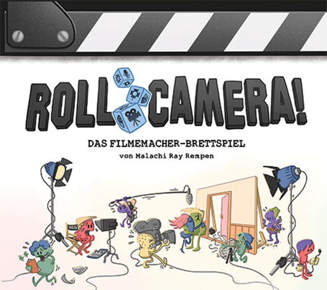 Kobold Spieleverlag 1027884 - Roll Camera! Das Filmemacher, Brettspiel