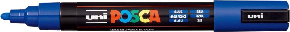 uni-ball Marker uni POSCA PC-5M dunkelblau