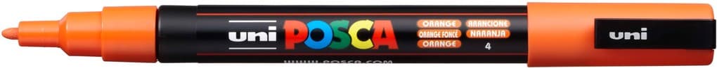 uni-ball Marker uni POSCA PC-3M orange