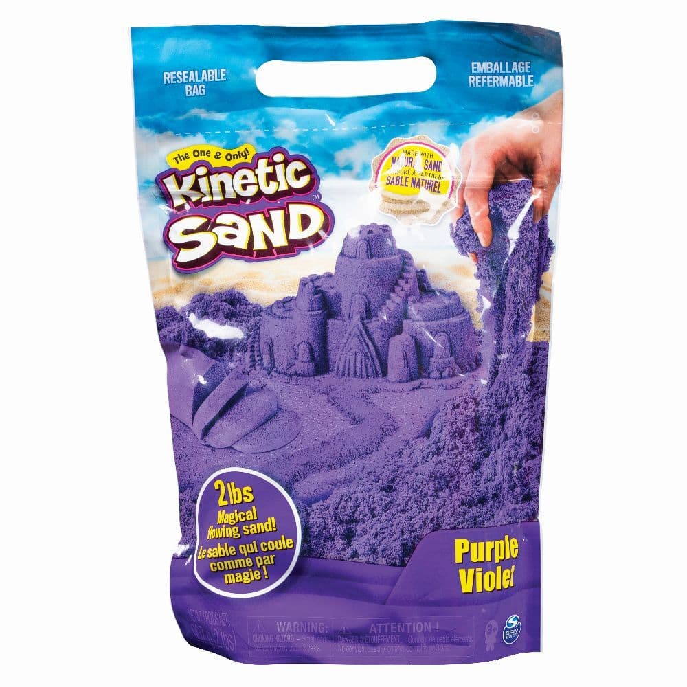 Spin Master - Kinetic Sand - Colour Bag Lila (907g)