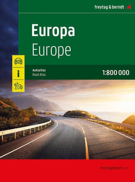 Europa, Autoatlas 1:800.000, freytag & berndt
