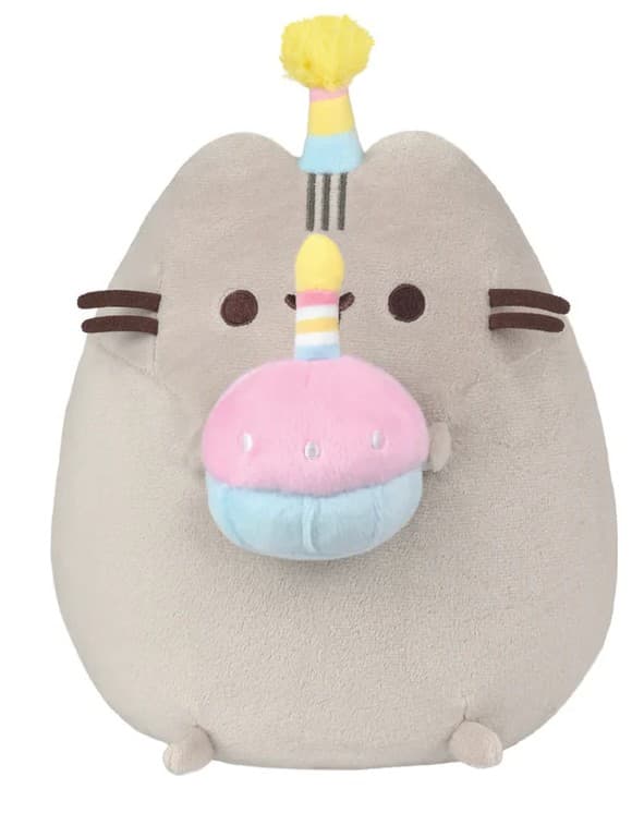 Aurora 61528 - Pusheen Birthday Party, Plüschtier, 24 cm