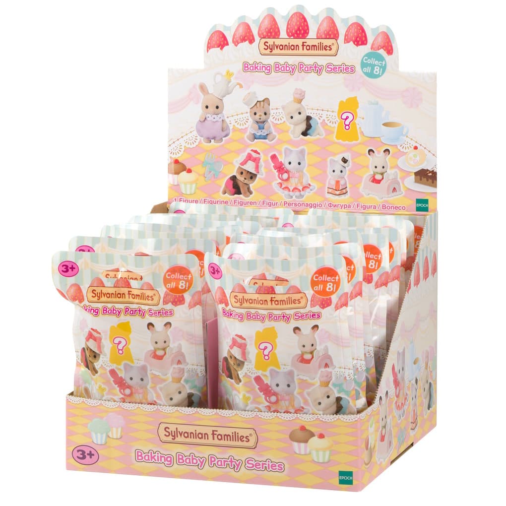 Sylvanian Families - Sammelfiguren Serie 13 Baby Kuchenparty