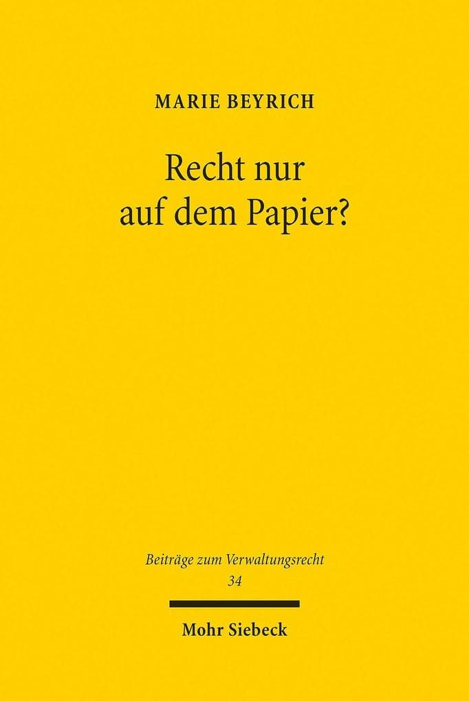 Recht nur auf dem Papier?
