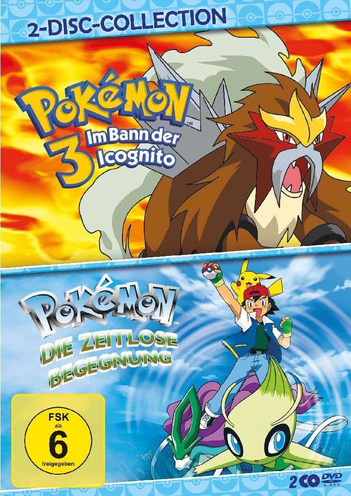 Pokémon 3 - Im Bann der Icognito / Pokémon 4 - Die zeitlose Begegnung