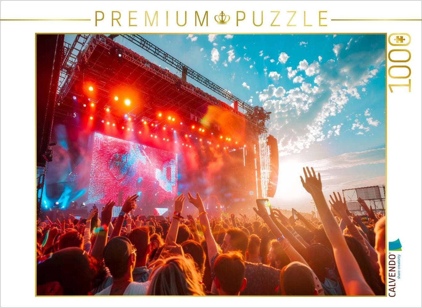 CALVENDO Puzzle Begeisterte Fans | 1000 Teile Lege-Größe 64x48cm Foto-Puzzle für glückliche Stunden