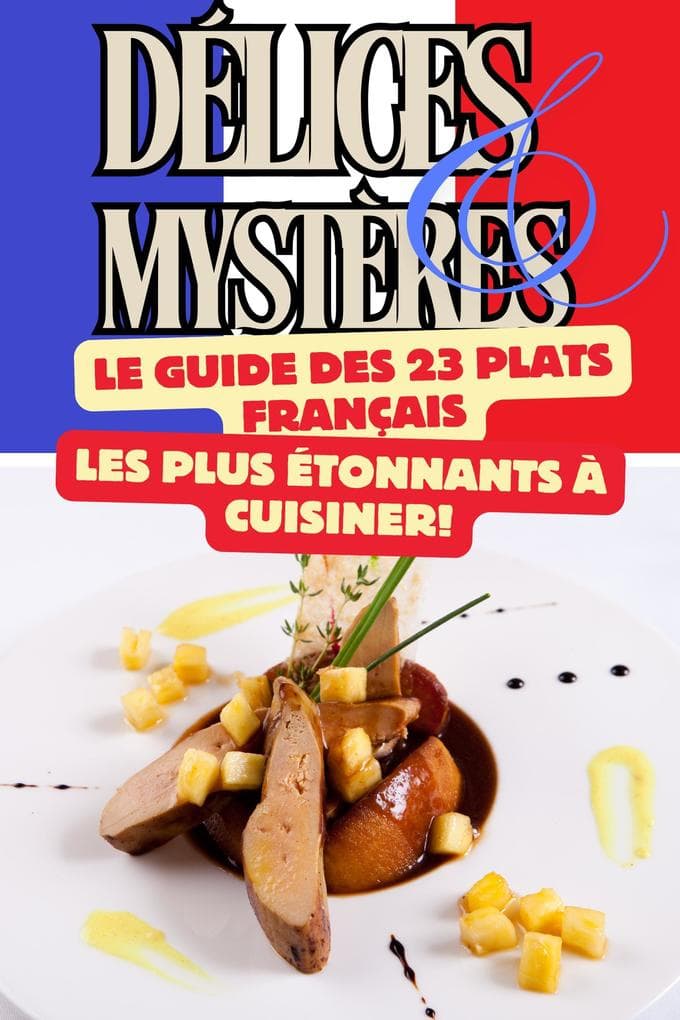 Délices et Mystères : Le Guide des 23 Plats Français les Plus Étonnants à Cuisiner (Cooking, #1)