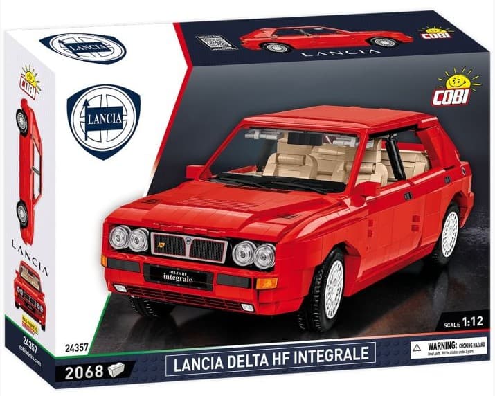 COBI-24357 - Lancia Delta HF Integrale, Bausatz 1:12, 2068 Klemmbausteine