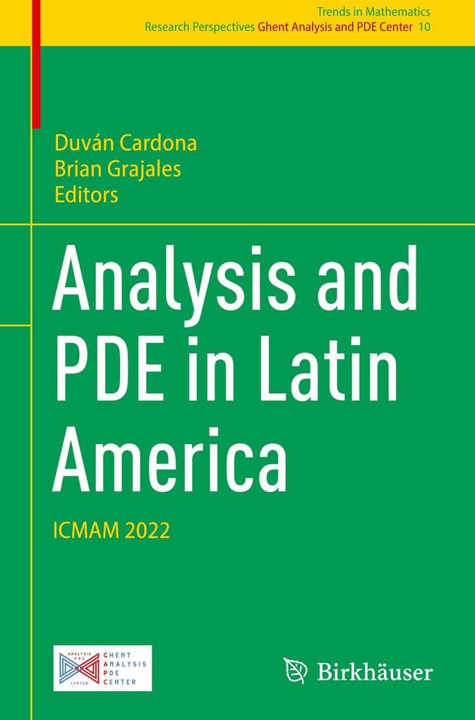 Analysis and PDE in Latin America