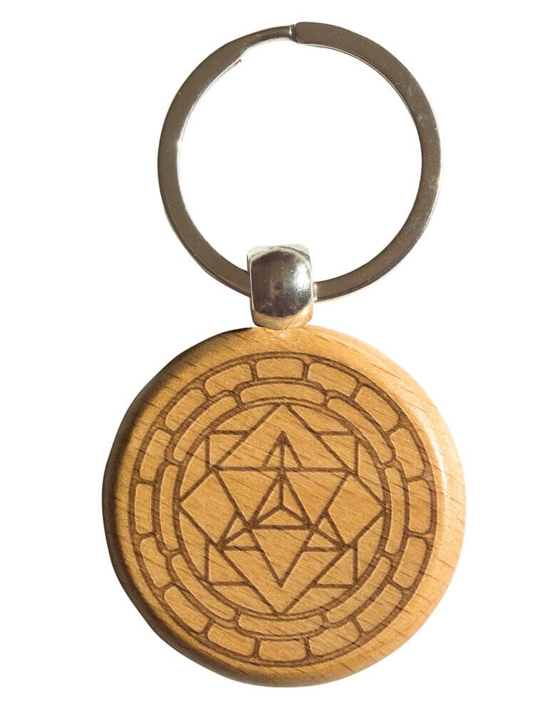 Schlüsselanhänger "Merkabah"