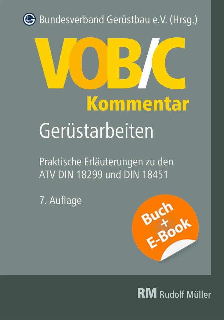 VOB/C Kommentar - Gerüstarbeiten mit E-Book (PDF)