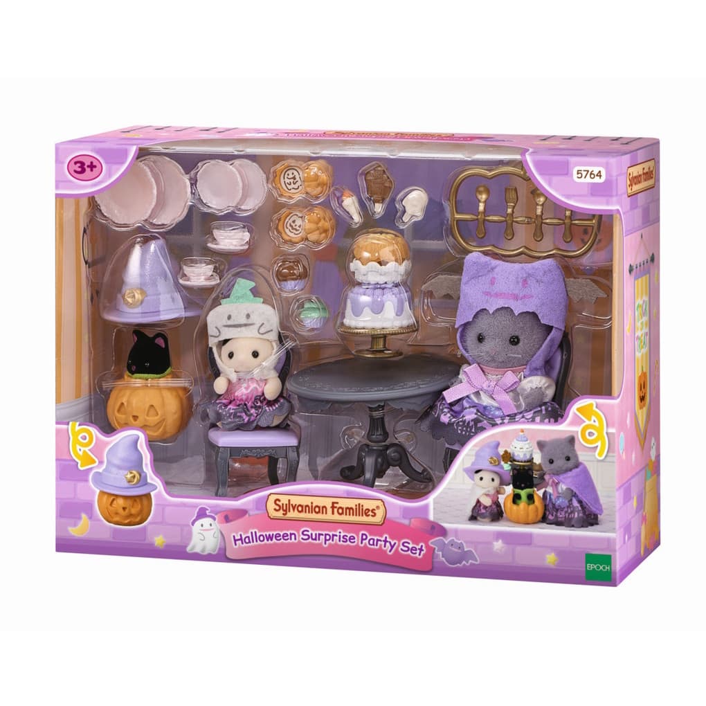 Sylvanian Families - Halloween Party Spielset mit Figuren