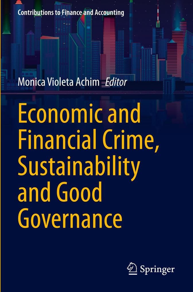 Economic and Financial Crime, Sustainability and Good Governance