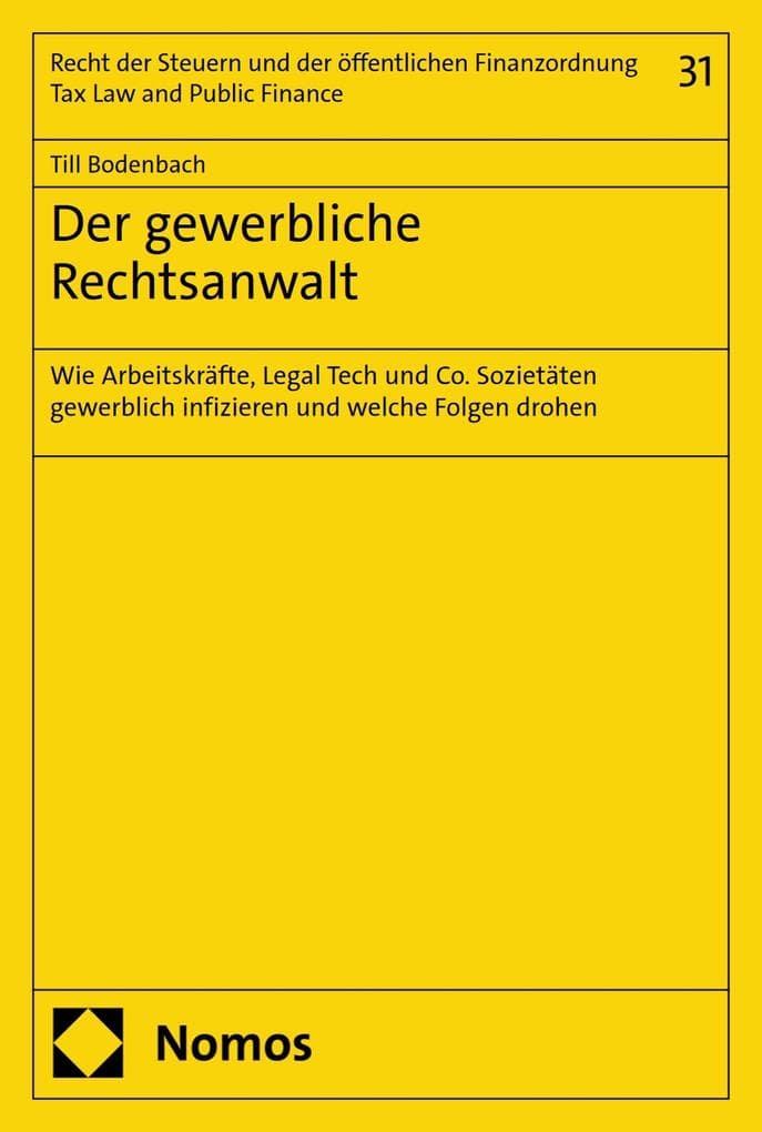 Der gewerbliche Rechtsanwalt