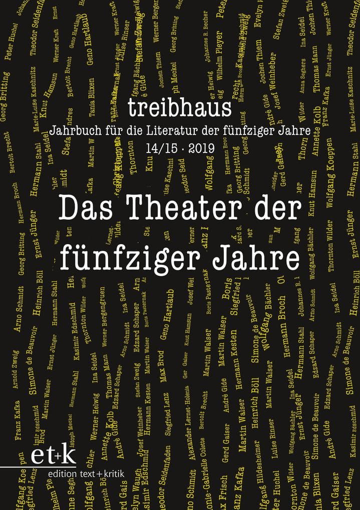 Das Theater der fünfziger Jahre