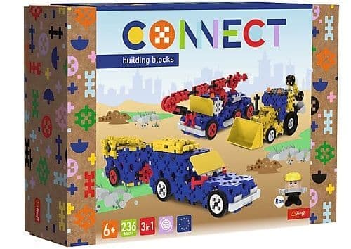 CONNECT L - Baufahrzeuge 236 Teile + Anleitung