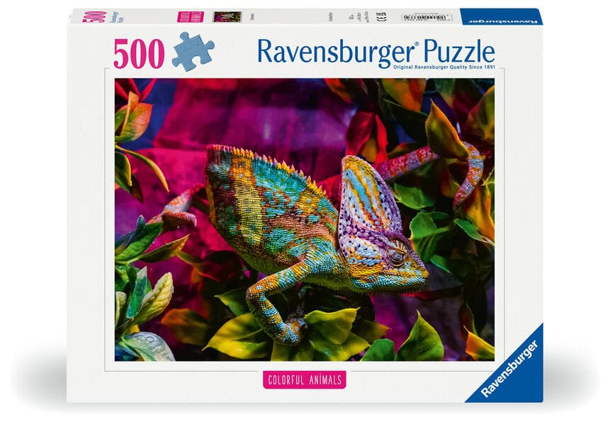 Erwachsenenpuzzle 500 Teile - Das Chameleon