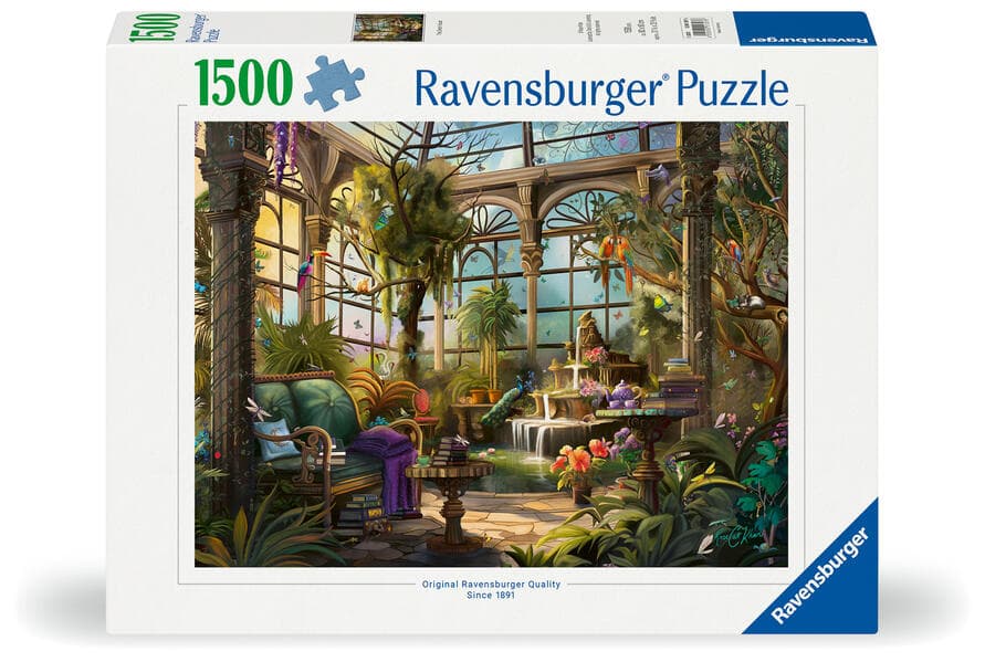 Erwachsenenpuzzle 1500 Teile - Das grüne Haus