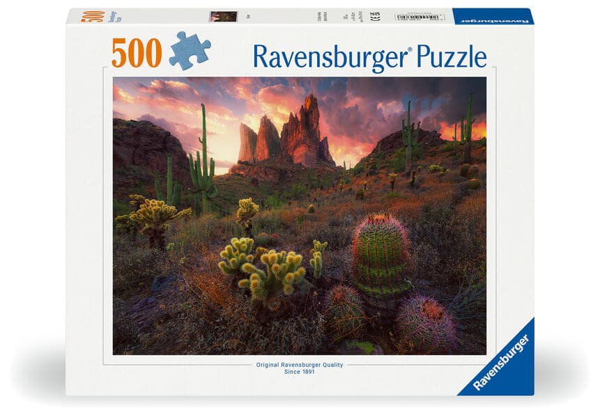 Erwachsenenpuzzle 500 Teile - Kakteen