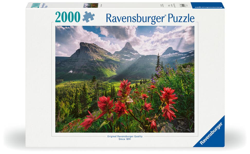 Erwachsenenpuzzle 2000 Teile - Unberührte Berge