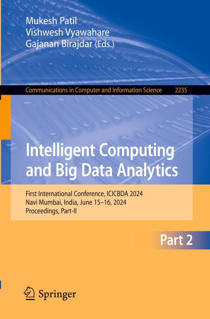 Intelligent Computing and Big Data Analytics