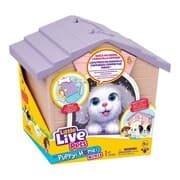 Moose Toys 300214 - Little Live Pets, My Puppy's Home Mini, Spielset mit Plüschwelpe & Hundehütte un