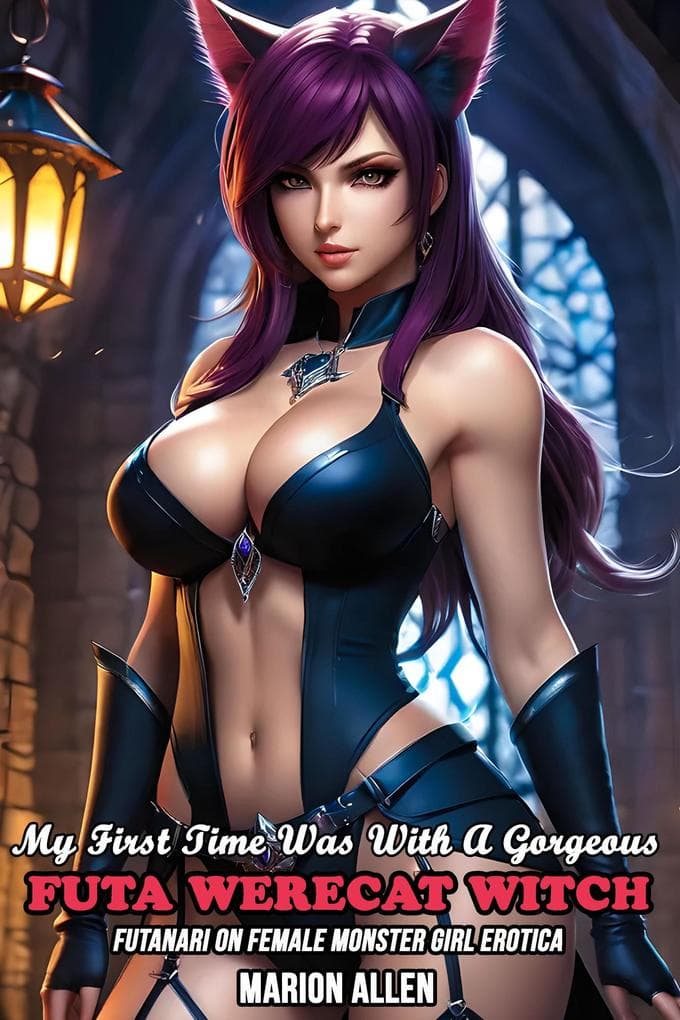 My First Time Was With A Gorgeous Futa Werecat Witch : Futanari On Female Monster Girl Erotica (First Time Futa On Female Submission, #3)
