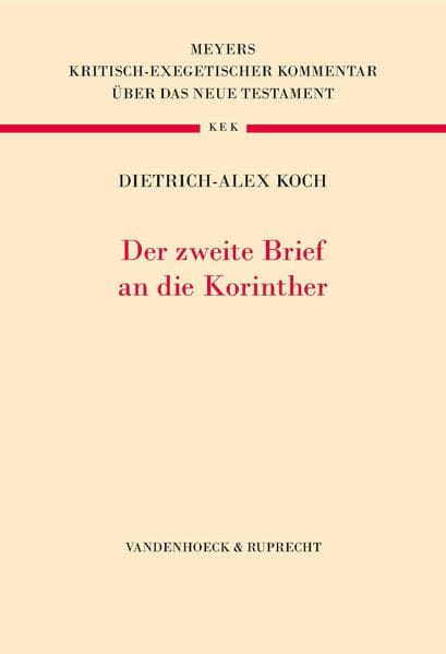 Der Zweite Korintherbrief