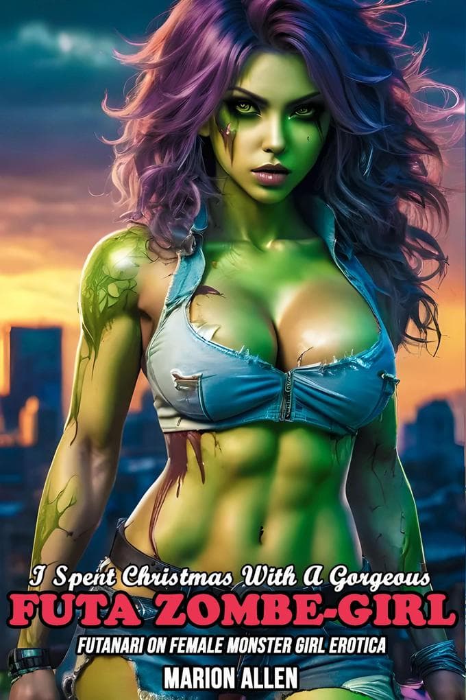 I Spent Christmas With A Gorgeous Futa Zombie-Girl: Futanari On Female Monster Girl Erotica (First Time Futa On Female Submission, #5)