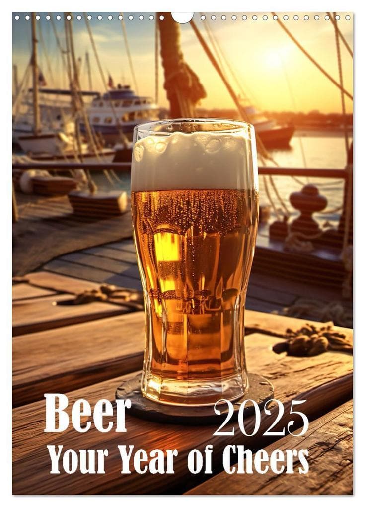 Beer (Wall Calendar 2025 DIN A3 portrait), CALVENDO 12 Month Wall Calendar