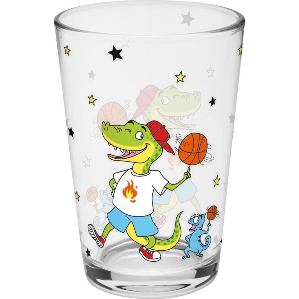 Trinkglas Motiv "Dino"