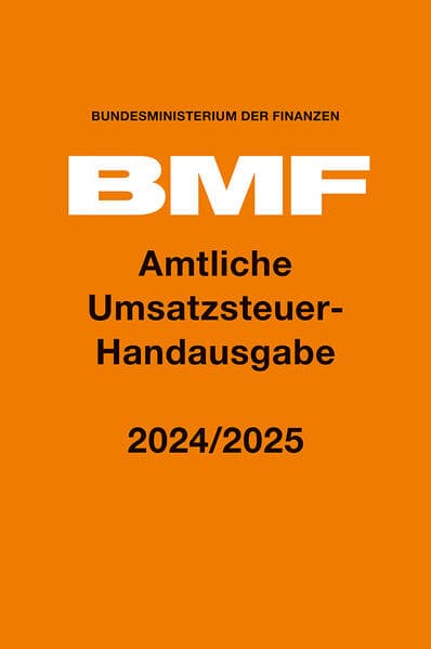 Amtliche Umsatzsteuer-Handausgabe 2024/2025