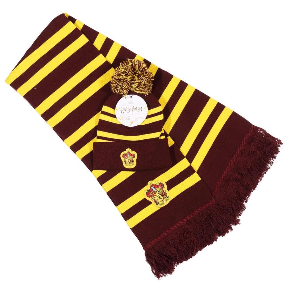 Harry Potter Bommemütze und Schal - Set