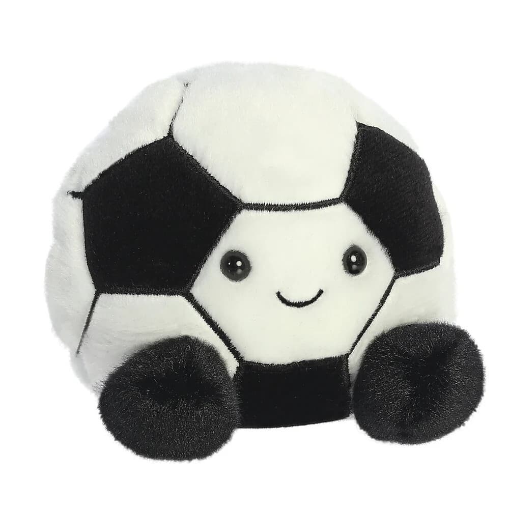 Aurora 33869 - Palm Pals Fußball Striker, Plüschfigur, 13 cm