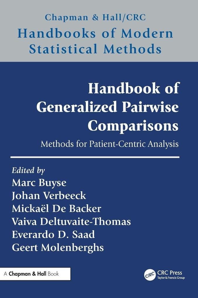 Handbook of Generalized Pairwise Comparisons