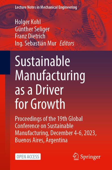 Sustainable Manufacturing as a Driver for Growth