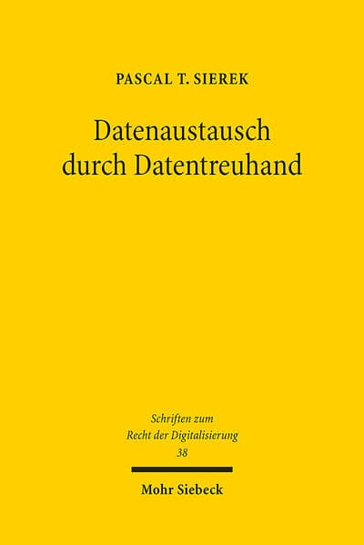 Datenaustausch durch Datentreuhand