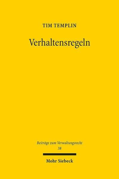 Verhaltensregeln