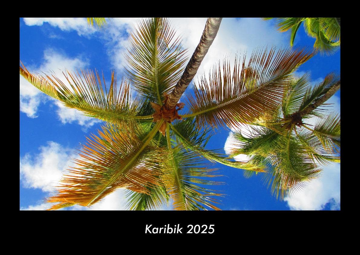 Karibik 2025 Fotokalender DIN A3