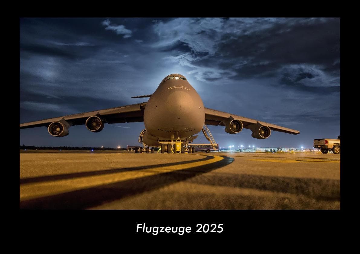 Flugzeuge 2025 Fotokalender DIN A3