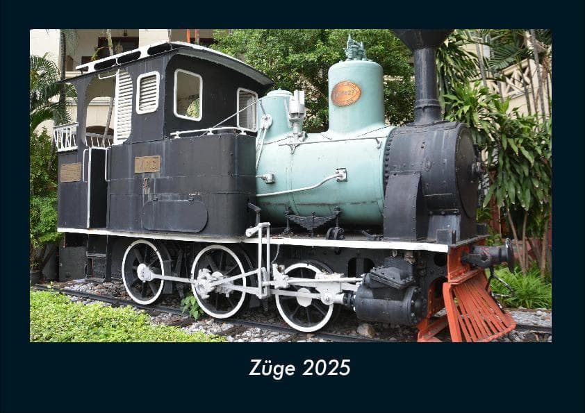 Züge 2025 Fotokalender DIN A4