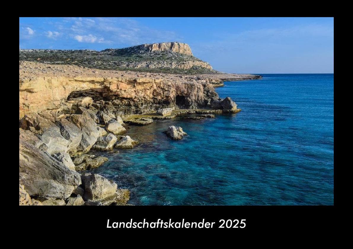 Landschaftskalender 2025 Fotokalender DIN A3